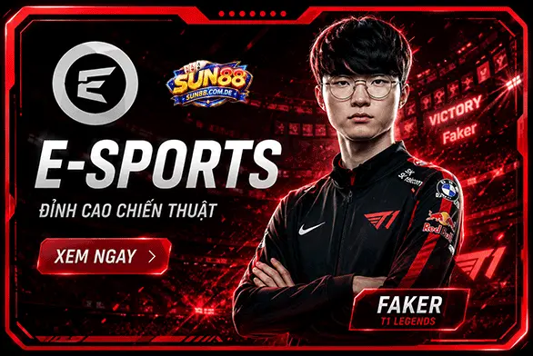 Sảnh Esports Sun88